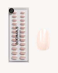 Prosecco Short Round Soft Gel Press Ons - Doonails Netherlandsdoonails