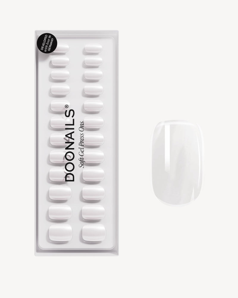 Marry Me Short Square Soft Gel Press Ons - Doonails Netherlands