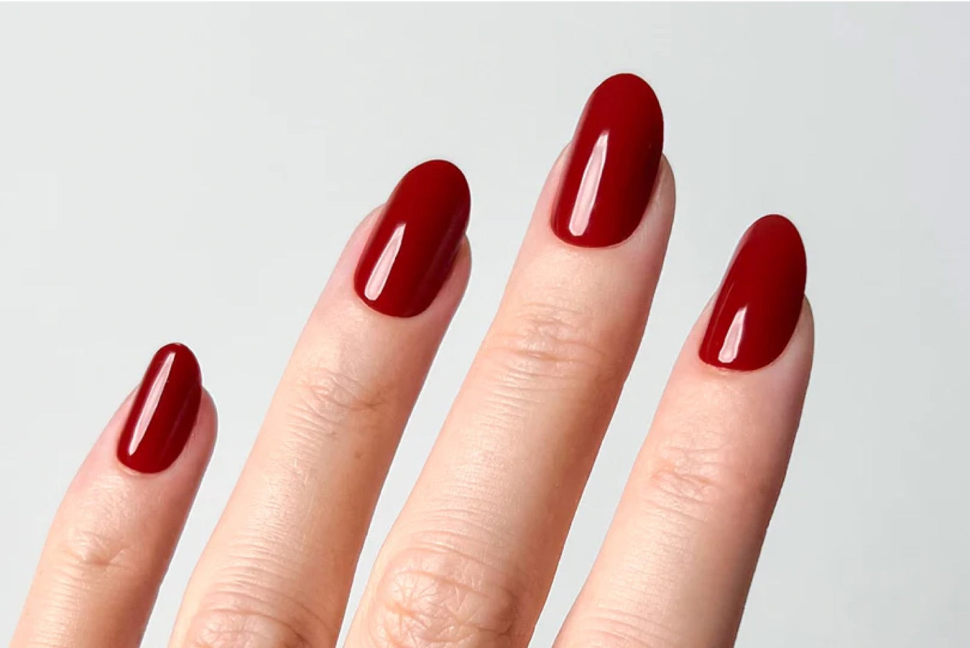 Rode manicure
